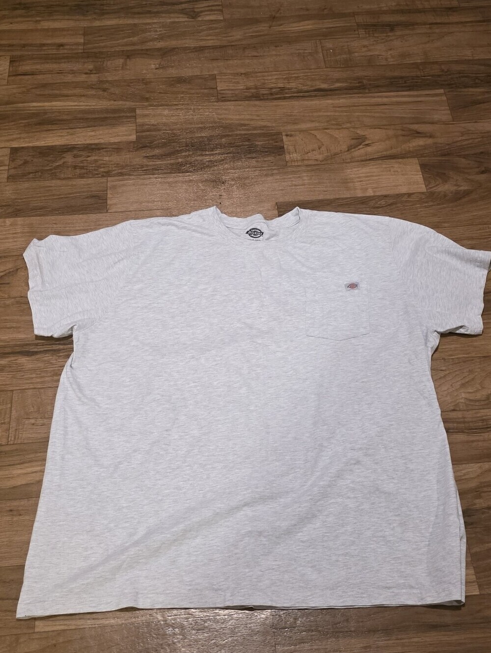Dickies Light Gray Short Sleeve Pocket Tee
